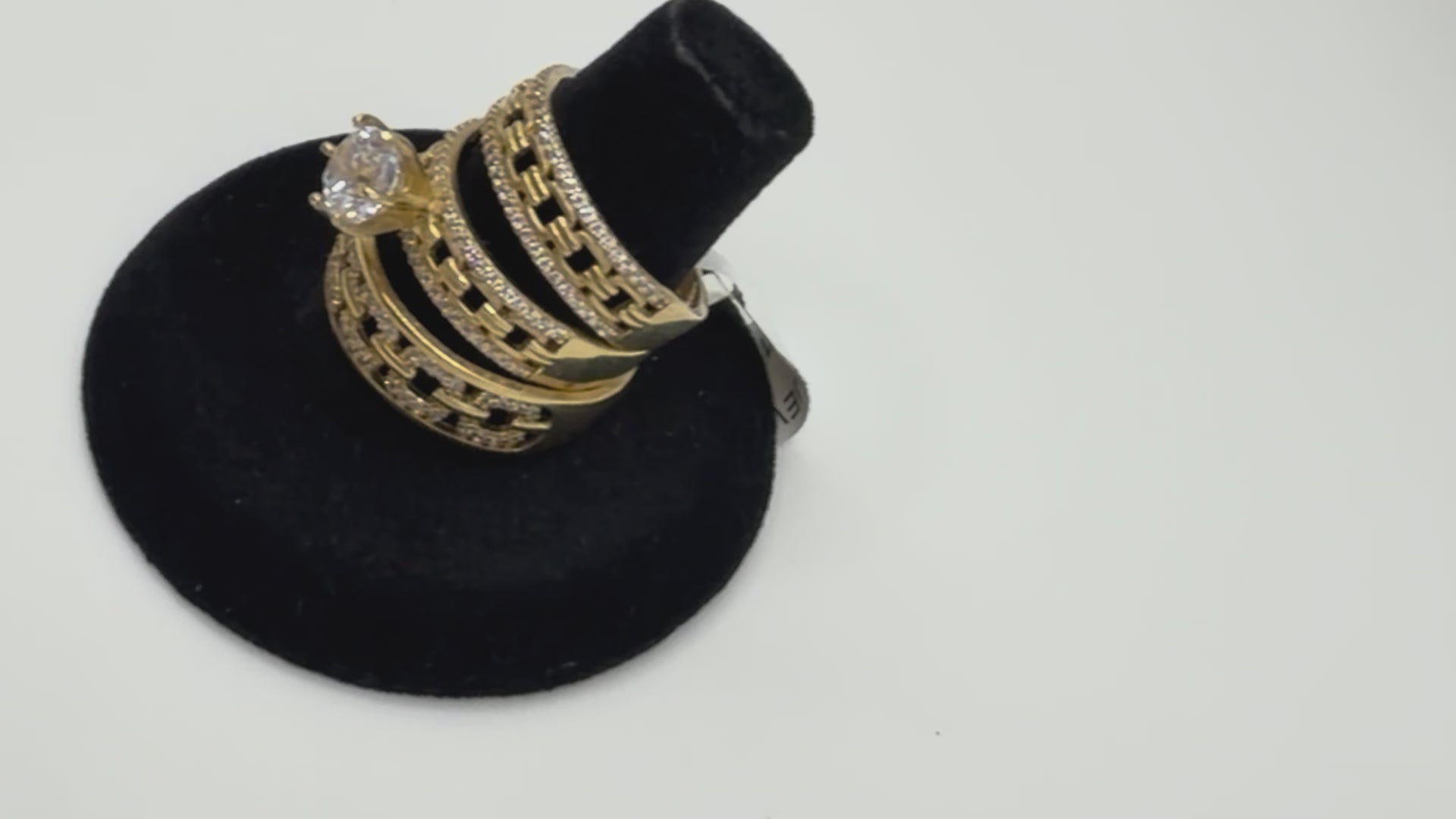 Wedding ring set 10k