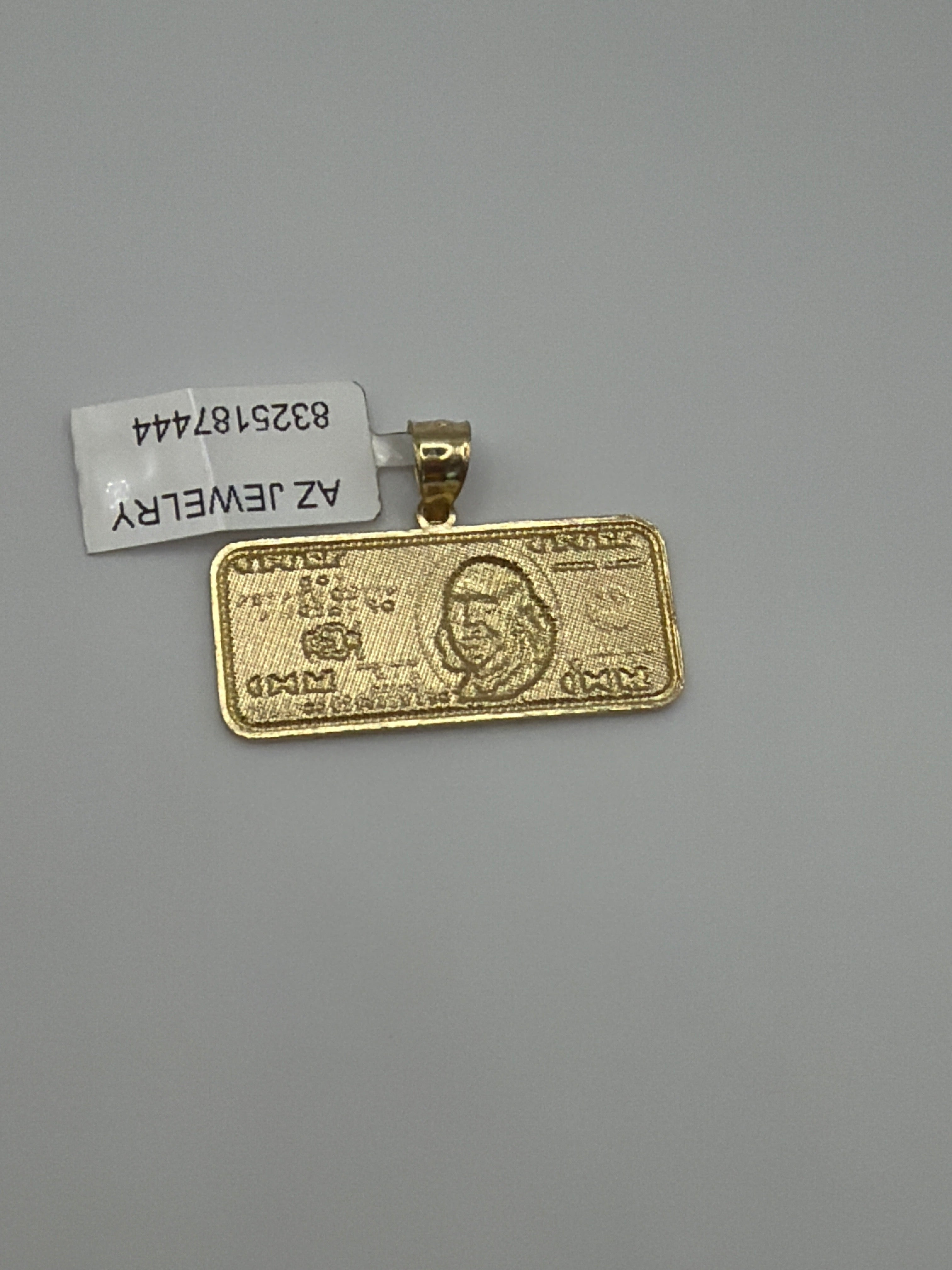 10k Dollar Bill Pendant