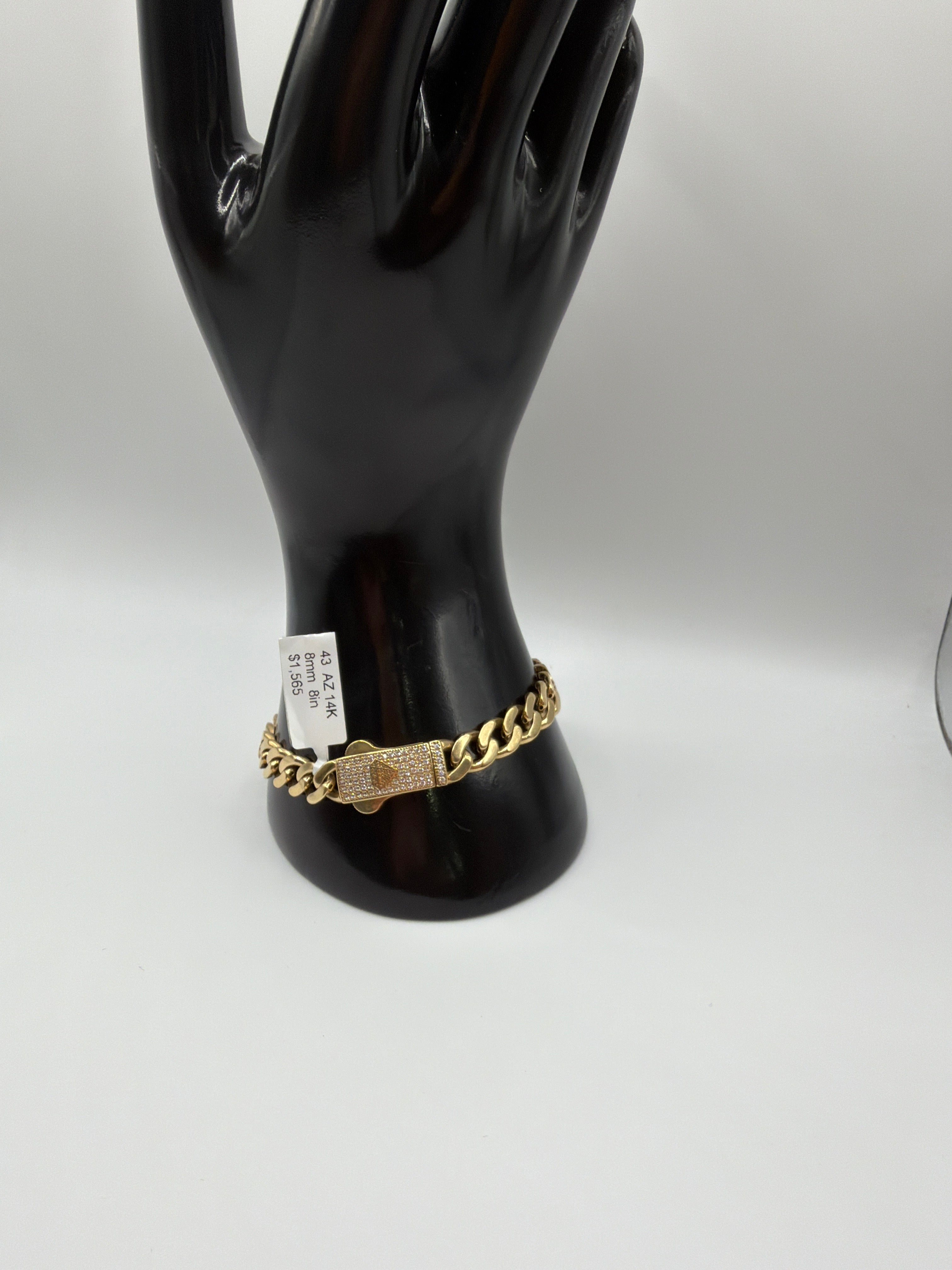 14k Monaco Bracelet