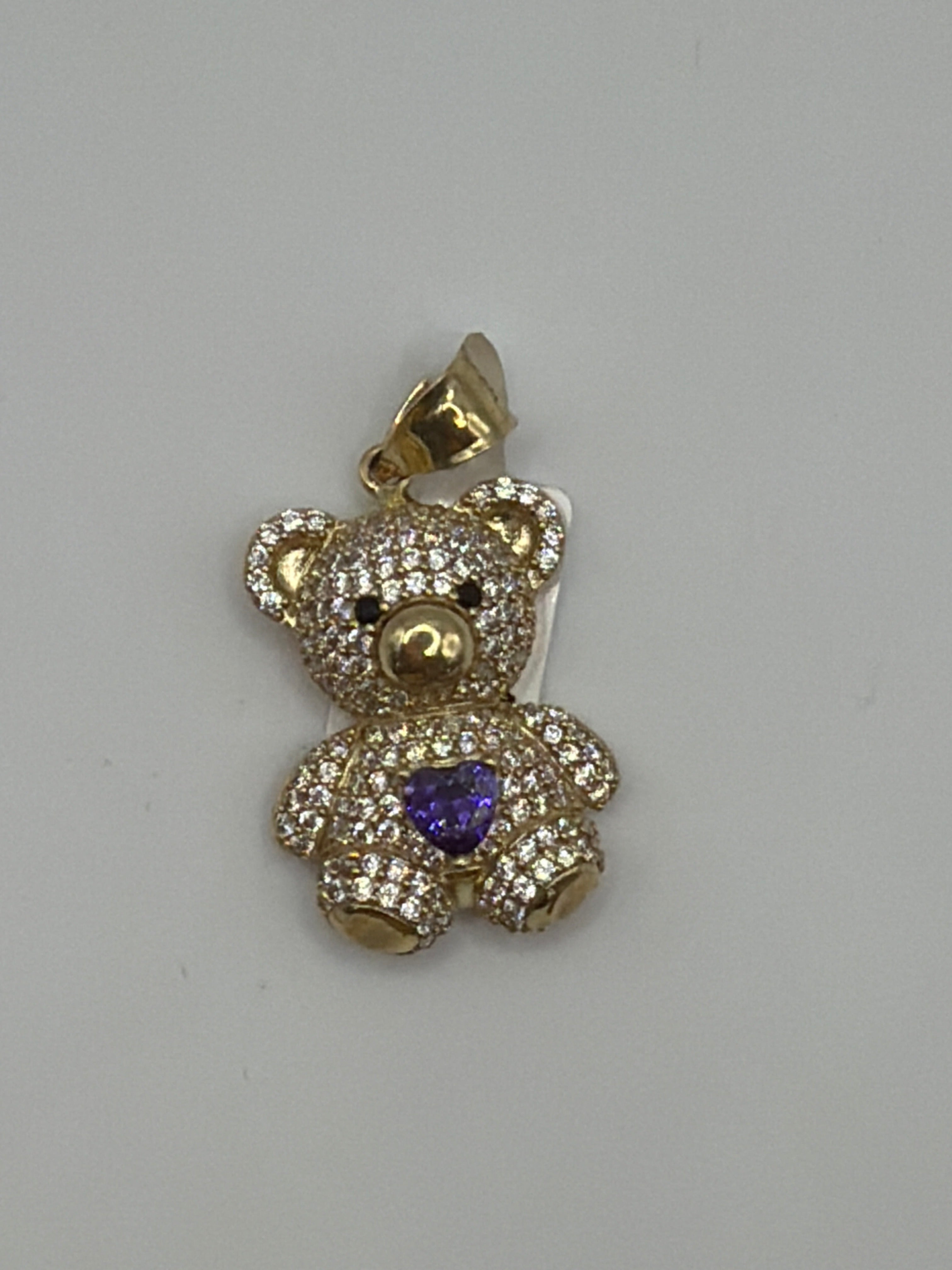 10k Bear Pendant