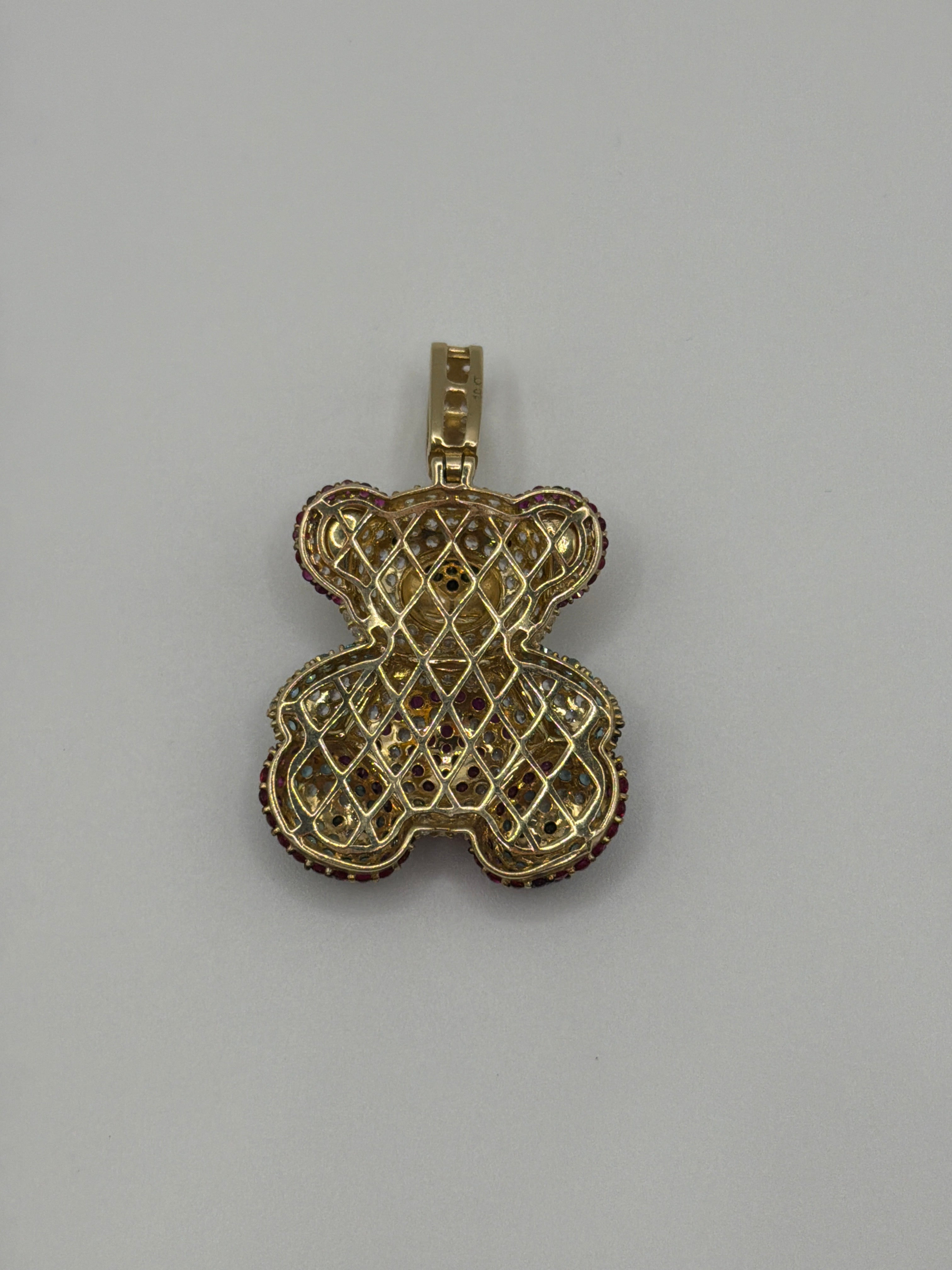 10k Bear Pendant