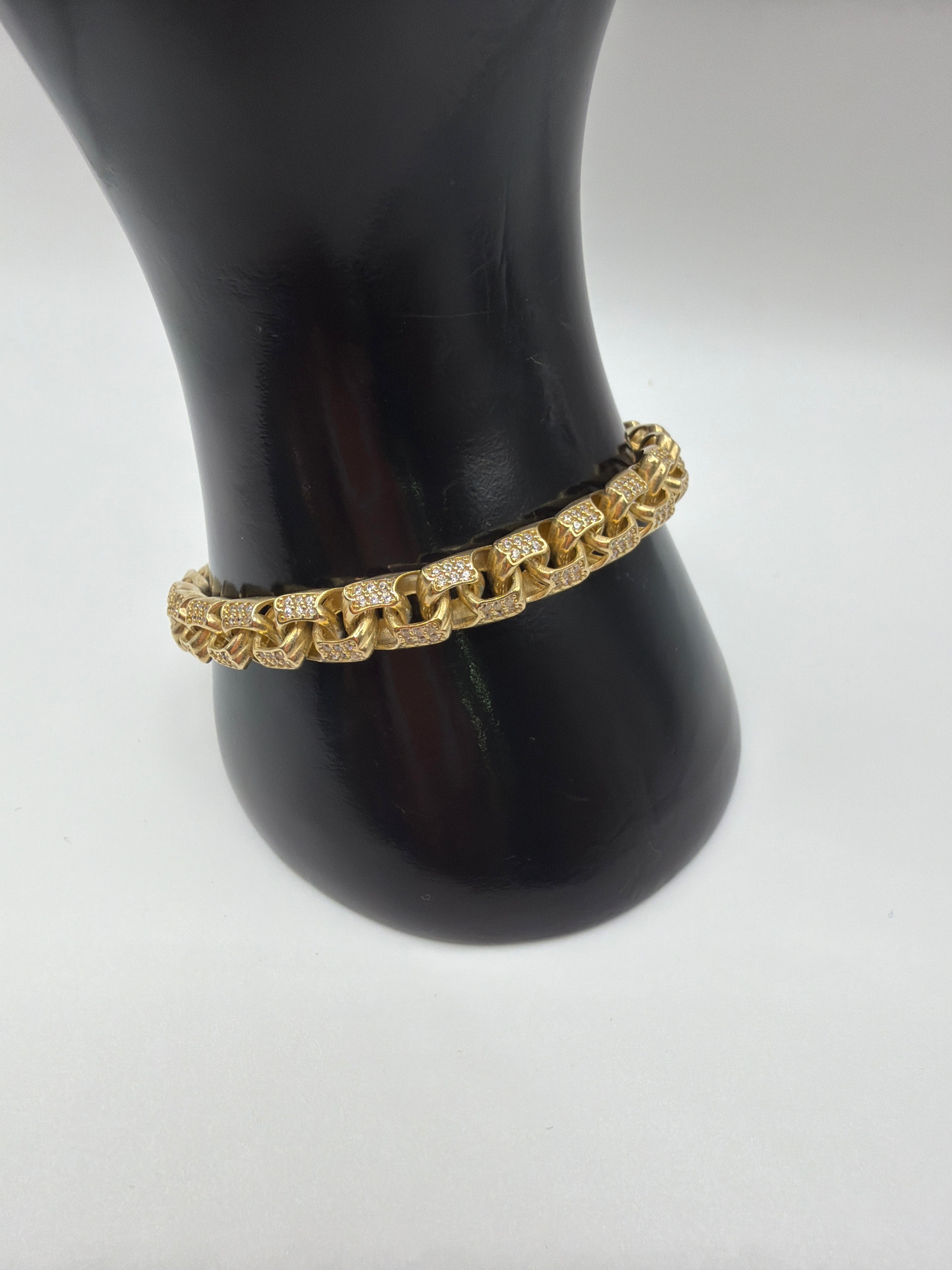 10k Chino Link Bracelet