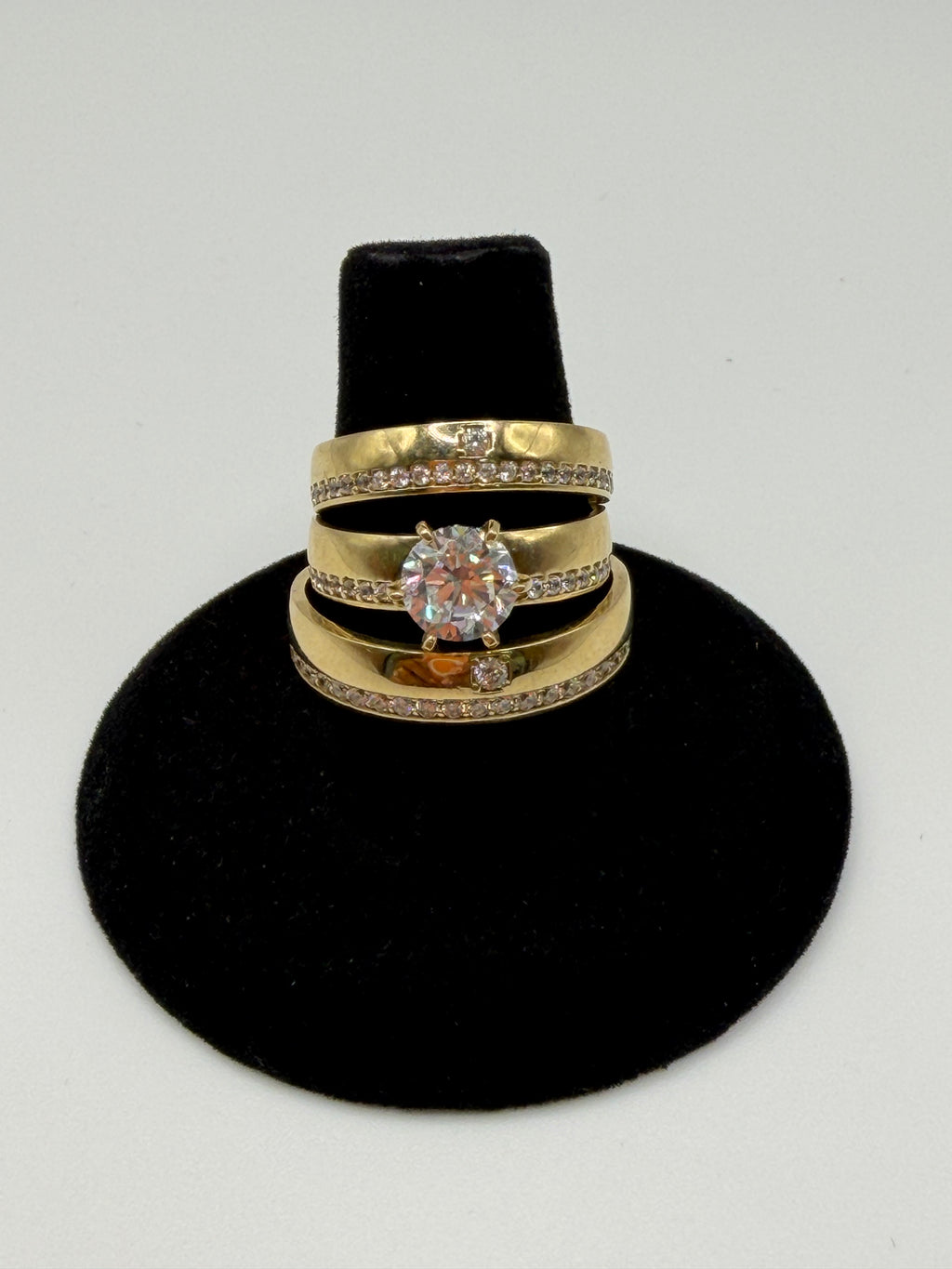 Wedding ring set 10k