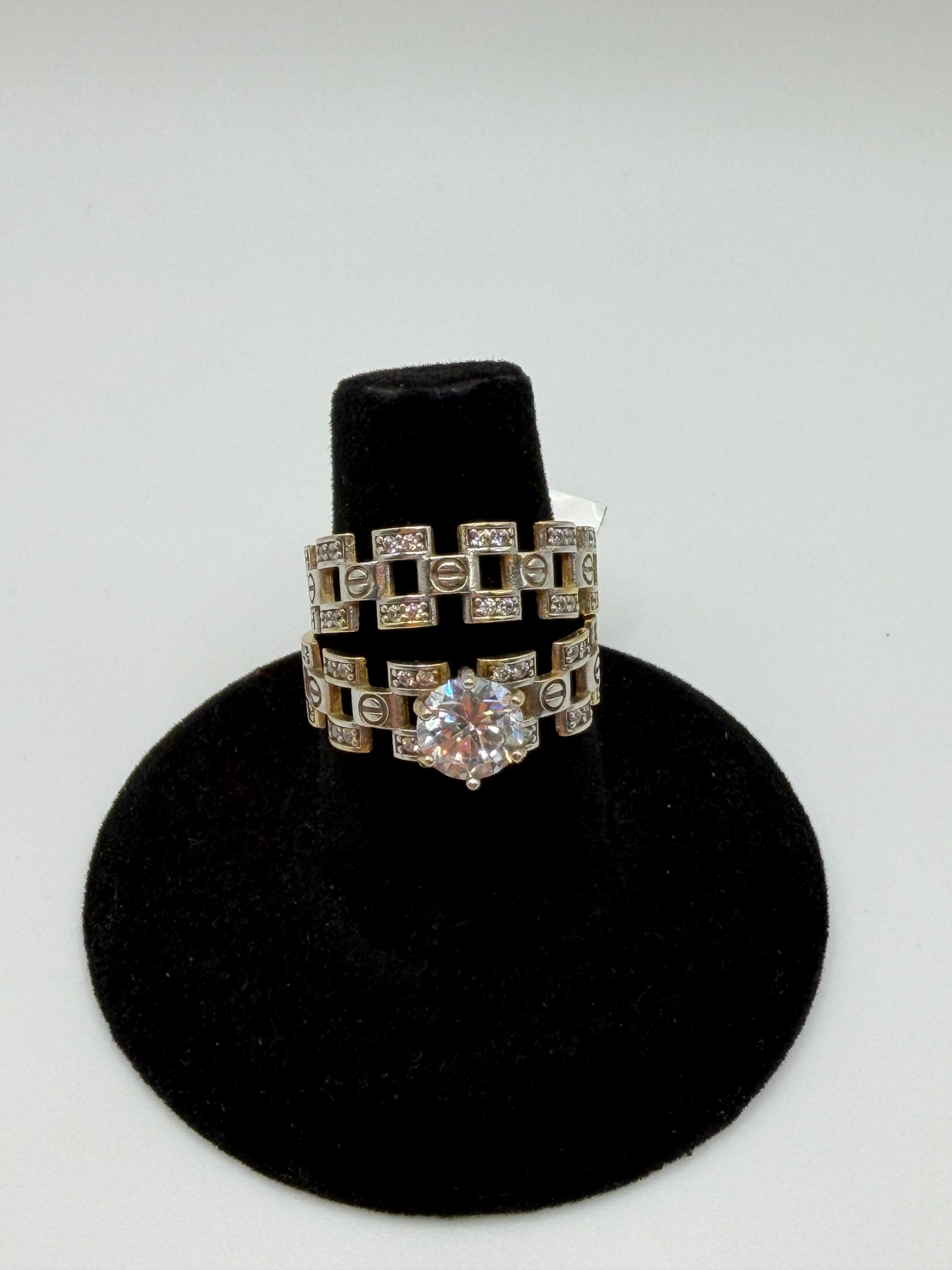 Wedding ring set 10k