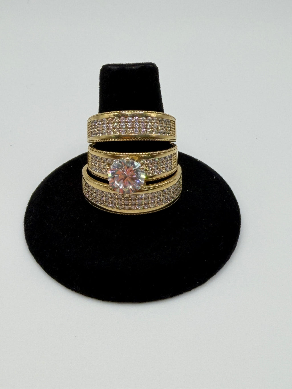 Wedding ring set 10k