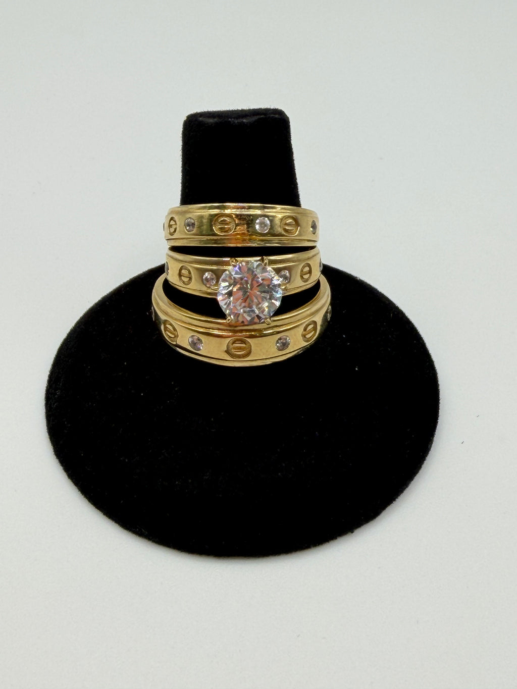 Wedding ring set 10k