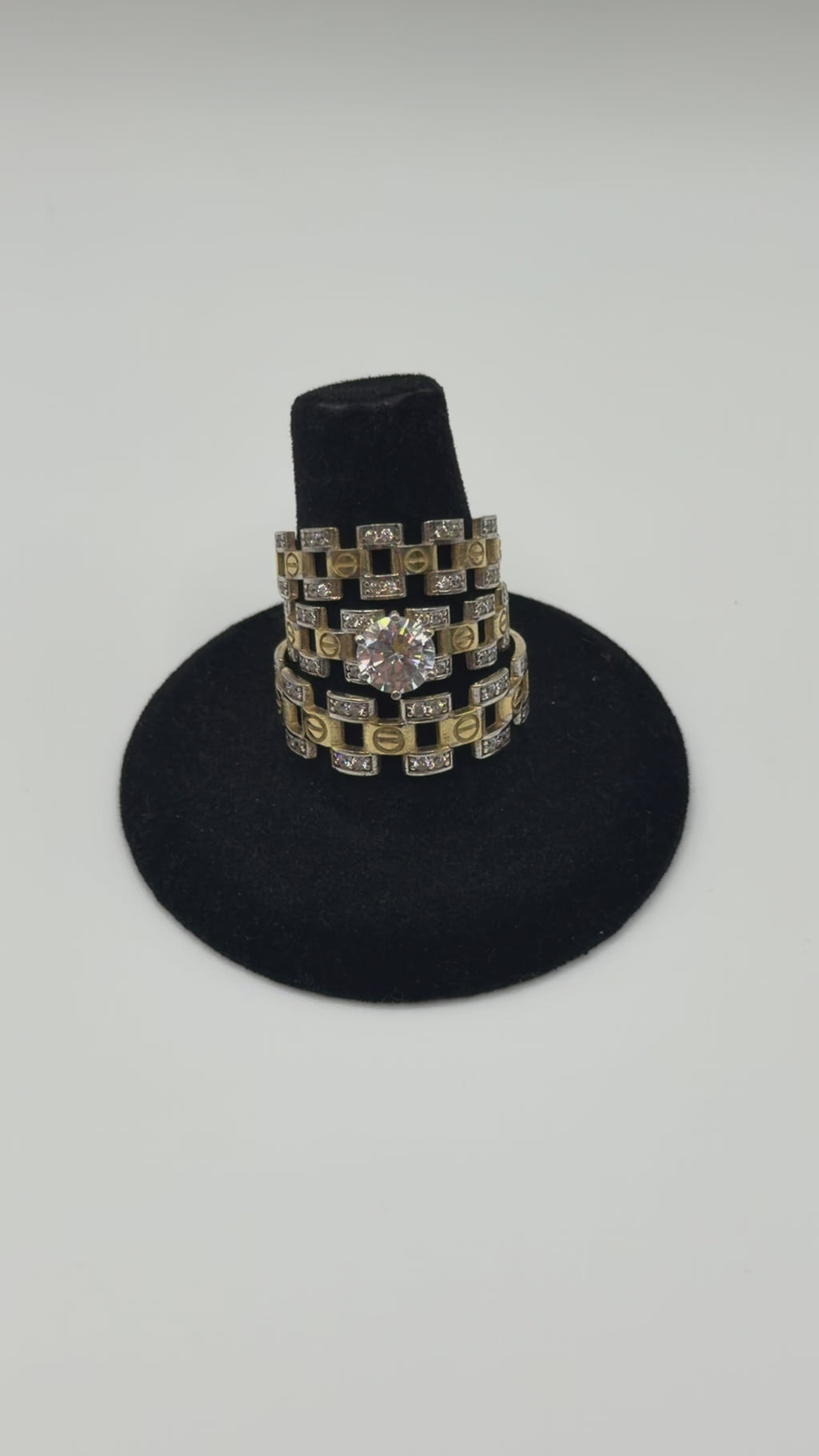 Wedding ring set 10k