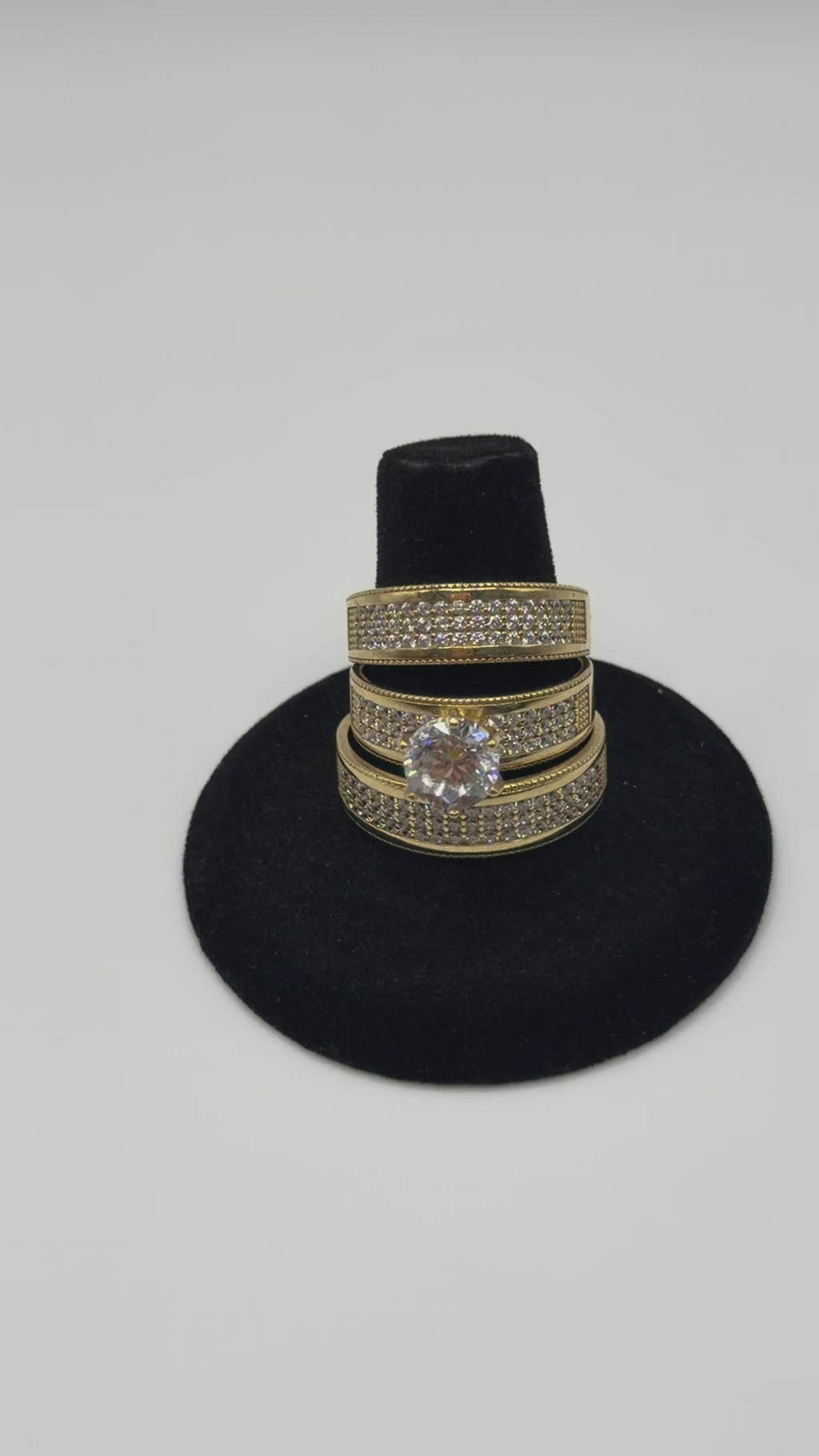 Wedding ring set 10k