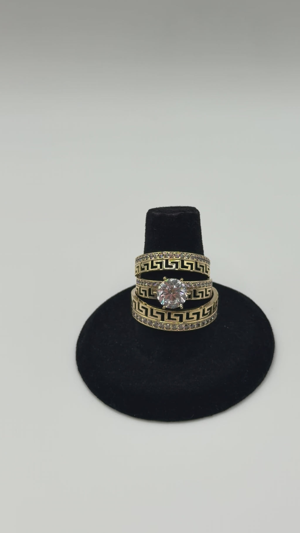 Wedding ring set 10k