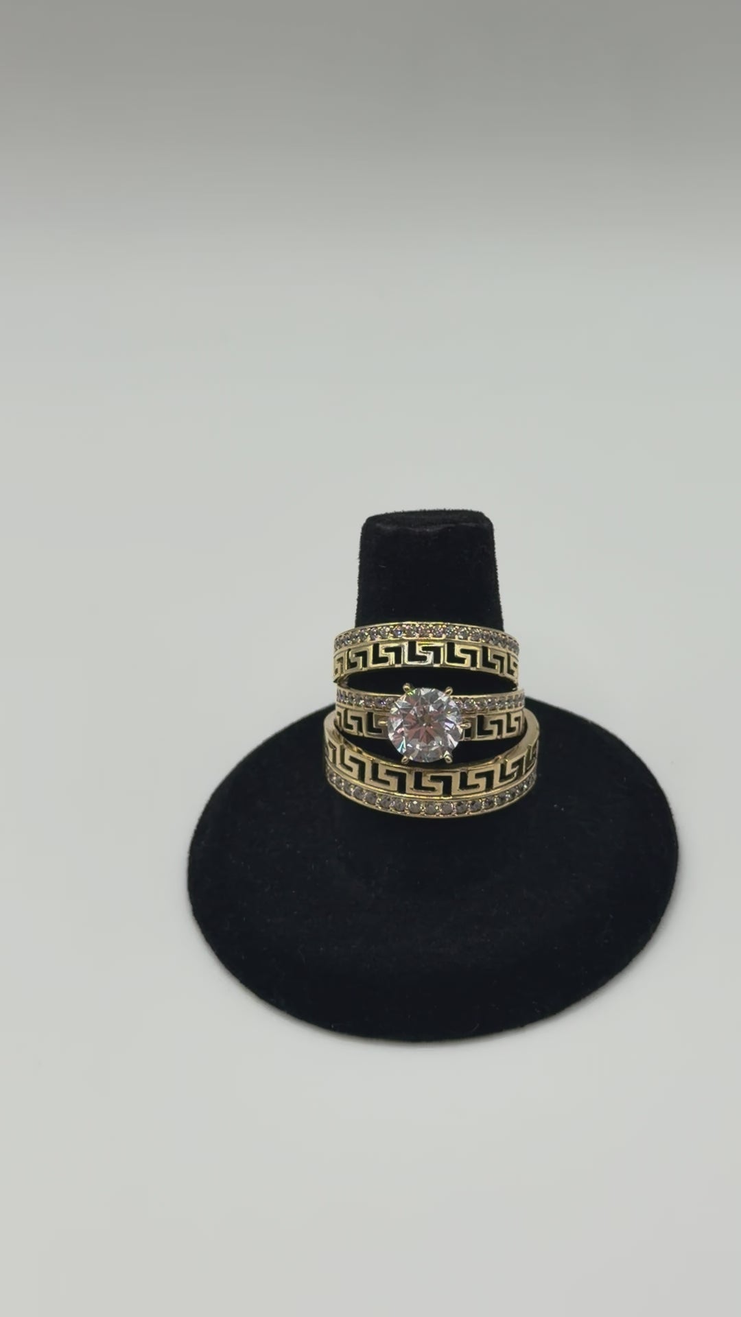 Wedding ring set 10k